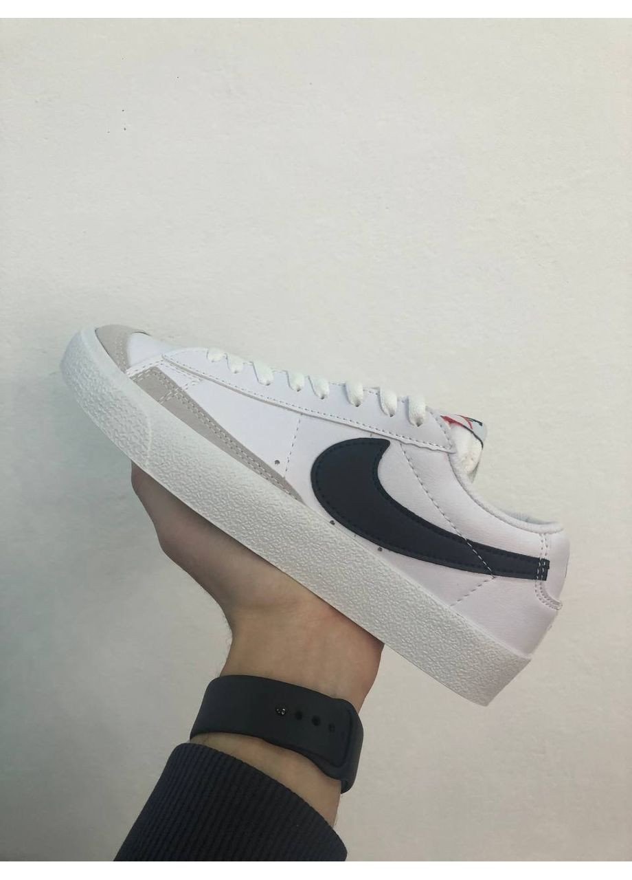 КРОССОВКИ ЖЕНСКИЕ NIKE BLAZER LOW VINTAGE BLACK НАЙК БЛЕЙЗЕР No Brand чёрные демисезоны (368855073)