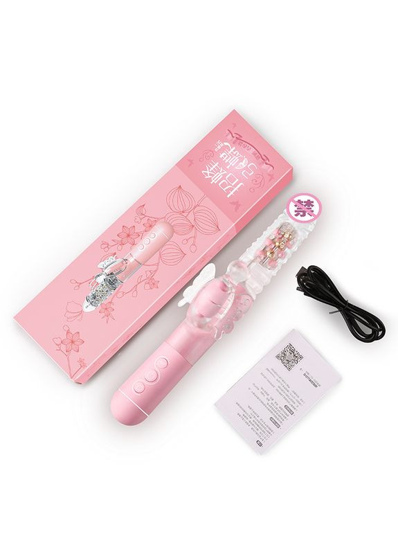 Вібратор кролик пульсатор подвійний секс машина з рухом SuperFly вагінальний для клітора Lovetoy (303904873)