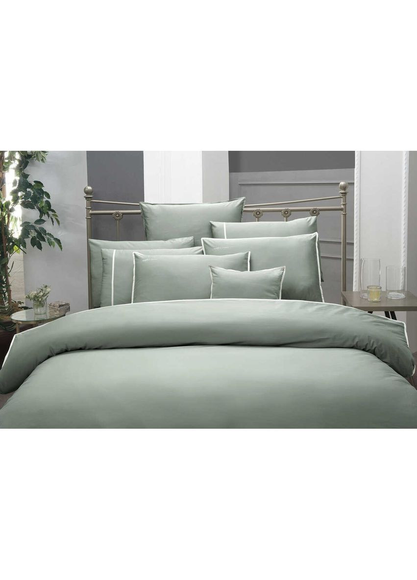 Постельное белье Sartoria yesil премиум сатин 500TC евро Sarev (369174256)