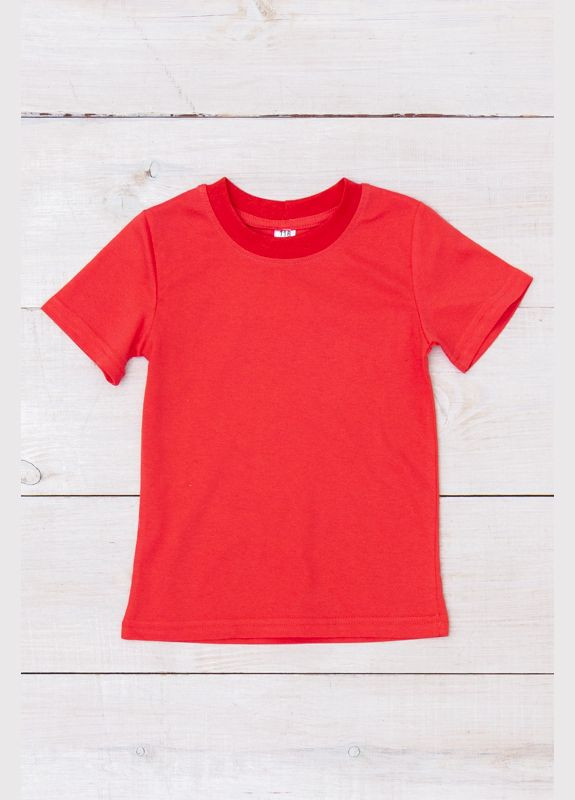 Помаранчева літня футболка дитяча (p-3202) Носи своє