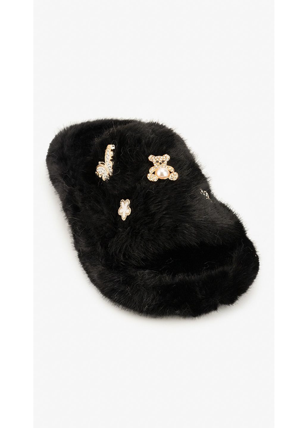 Черные тапочки для девочки 1552 черный shop (2000999326370) Scarrhett