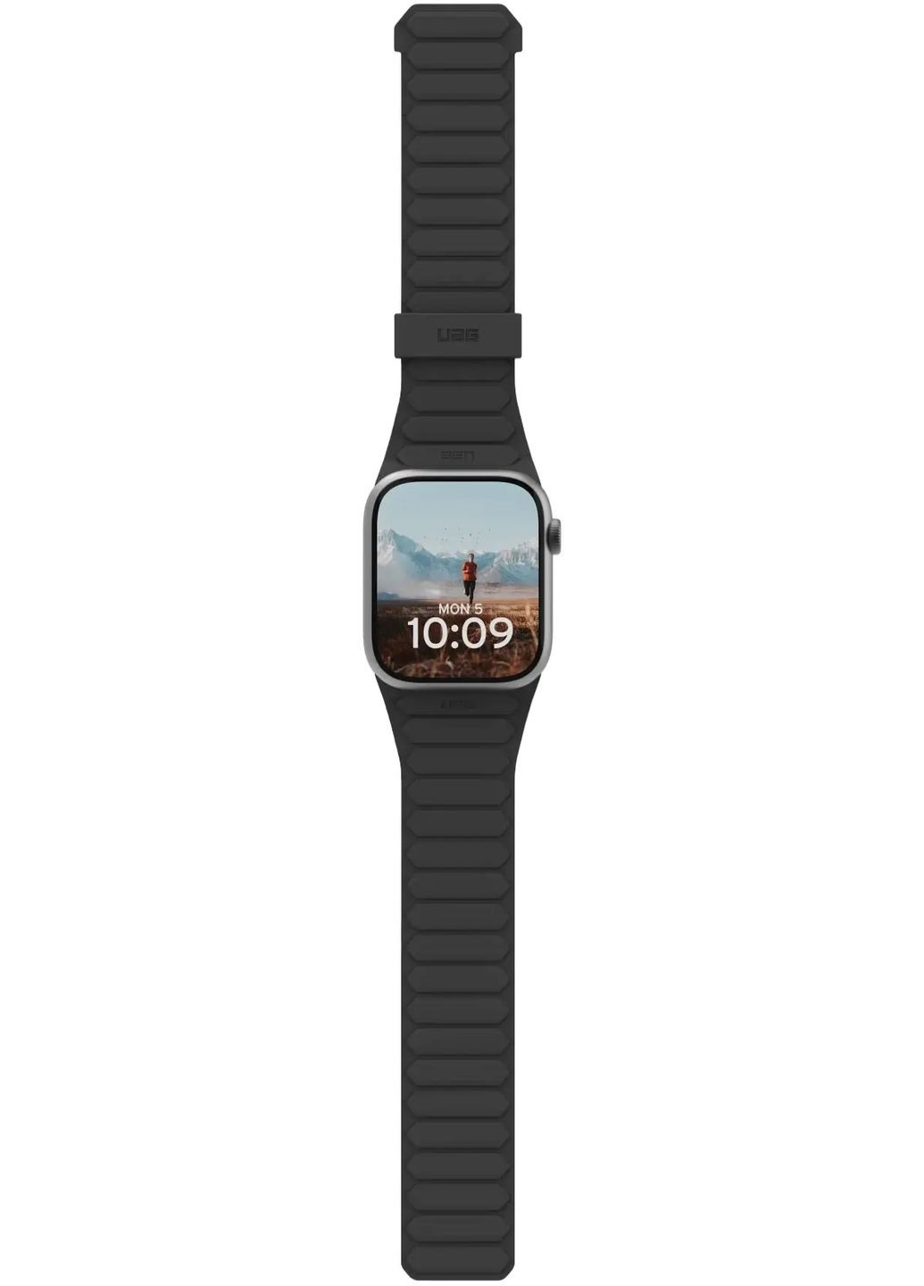 Ремінець для Apple Watch Ultra 2/Ultra-49-45-44-42mm, Pathfinder, Black/Titanium UAG (364875019)