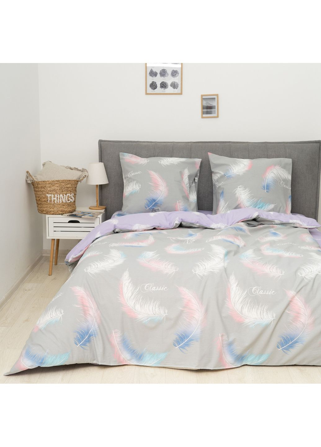 Постільна білизна ранфорс - 22214 ЕУ-25 двоспальна Viluta (367056497)