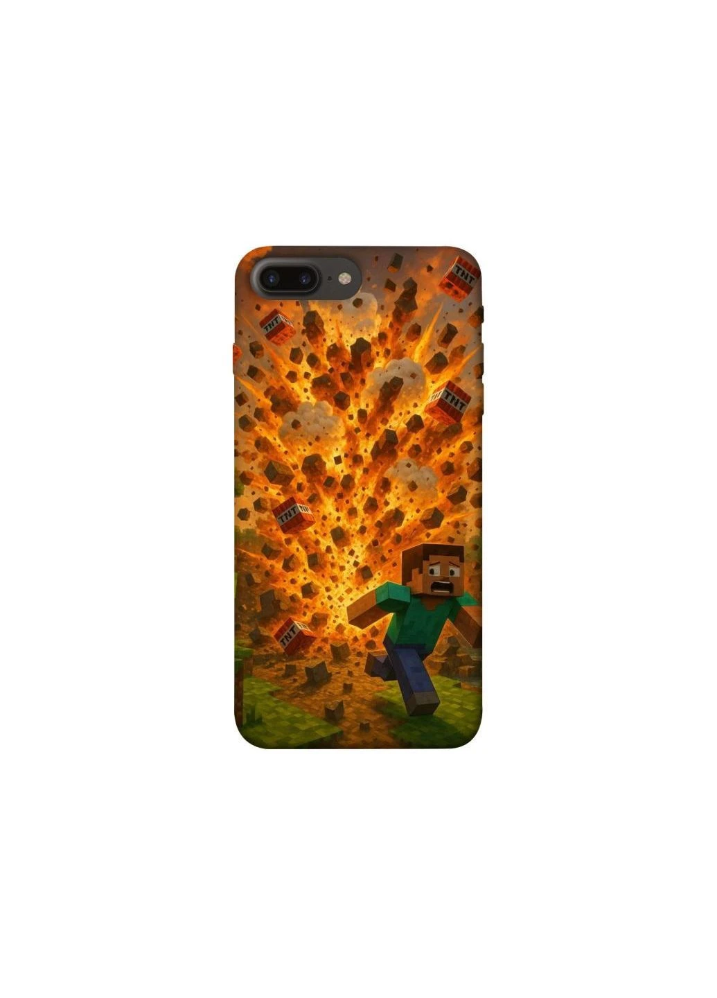 Чехол на Apple iPhone 7 plus / 8 plus Minecraft v7 Frontalka (380645516)
