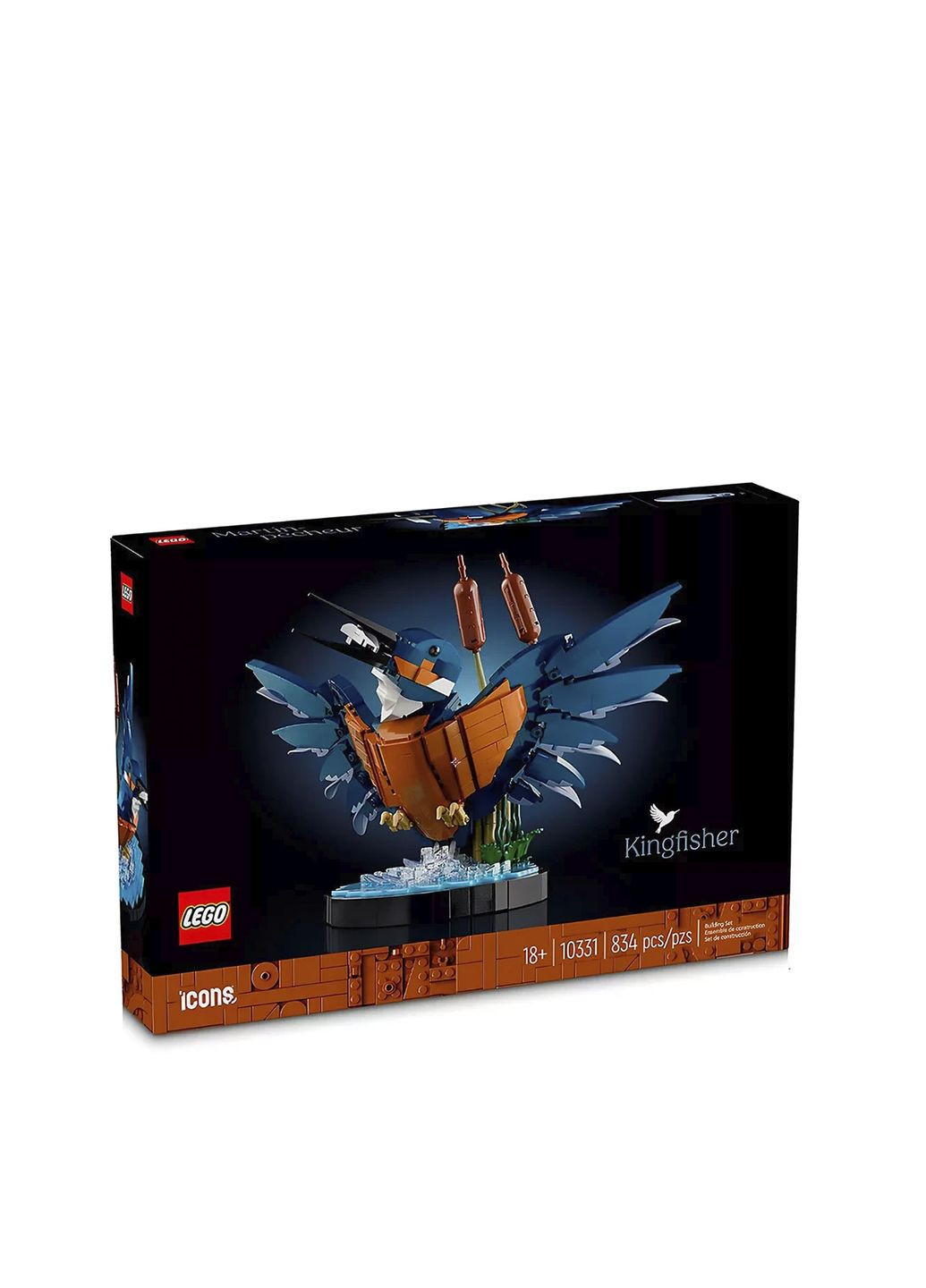 Конструктор Icons "Птица рыбалка" (10331) цвет разноцветный CB-00263033 Lego (314889831)