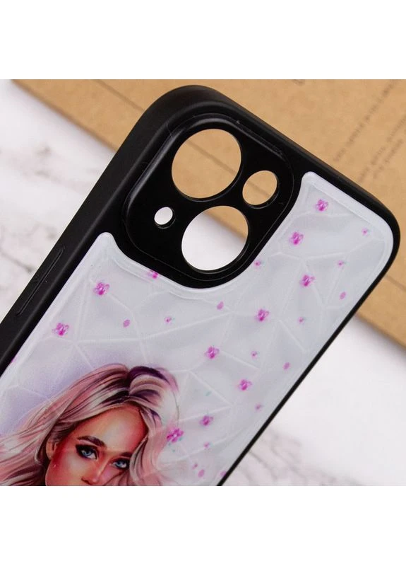 TPU+PC чехол Prisma Ladies для Apple iPhone 14 (6.1") Pink No Brand (357209390)