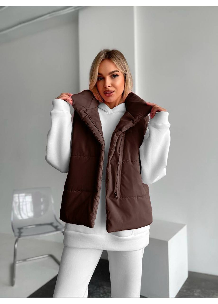🖤 Жилетка из плащевки Эмми + синтепон 200 – Размерная сетка в описании 🧥 DK/DL Мода без кордонів (360797818)