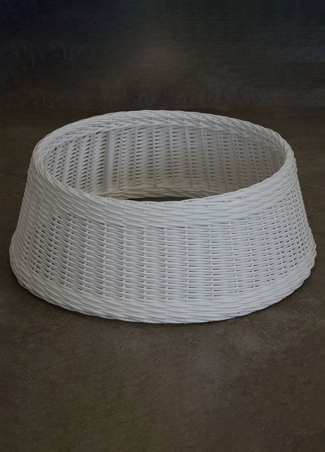 Юбка для ёлки из ротанга ручной работы, плетенная корзина для декорирования елки, подставка под елку. Handmade (361894094)