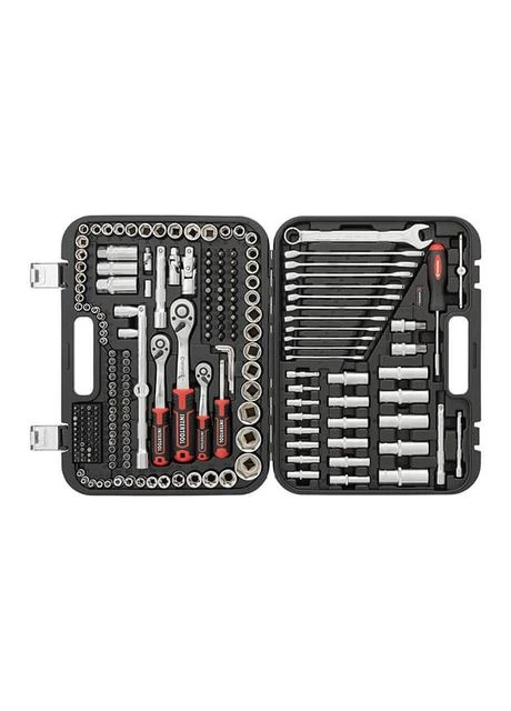 Набор инструментов STORM ET-8219 (1/2" + 3/8" + 1/4", Cr-V, 219 ед.) Intertool (395324816)