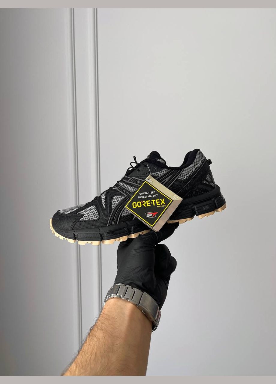 Чорні Зимовий кросівки зимові чоловічі asics gel-kahana 8 winter termo black gray gore-tex | асікс гель-кахана 8 чорні сірі термо No Brand