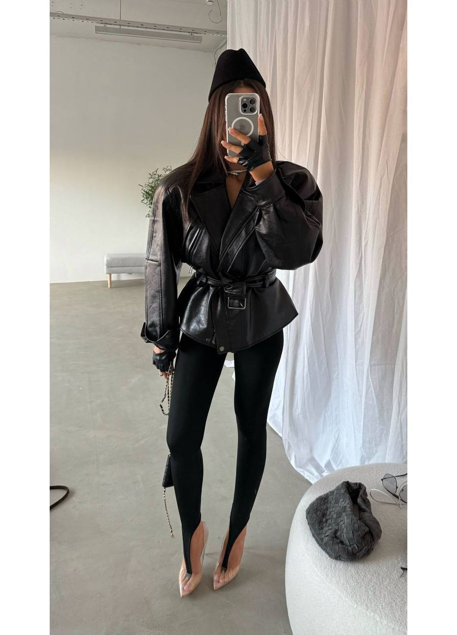 Легінси з штрипками – Розмірна сітка в описі — заміри в описі GD/GL Модний простір (360475657)