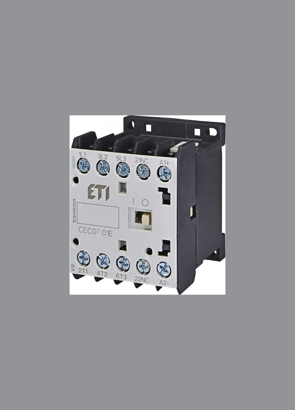 Контактор (пускатель) 7А 230В 3НО 1НЗ [4641060] CEC 07.01 ETI (344542831)