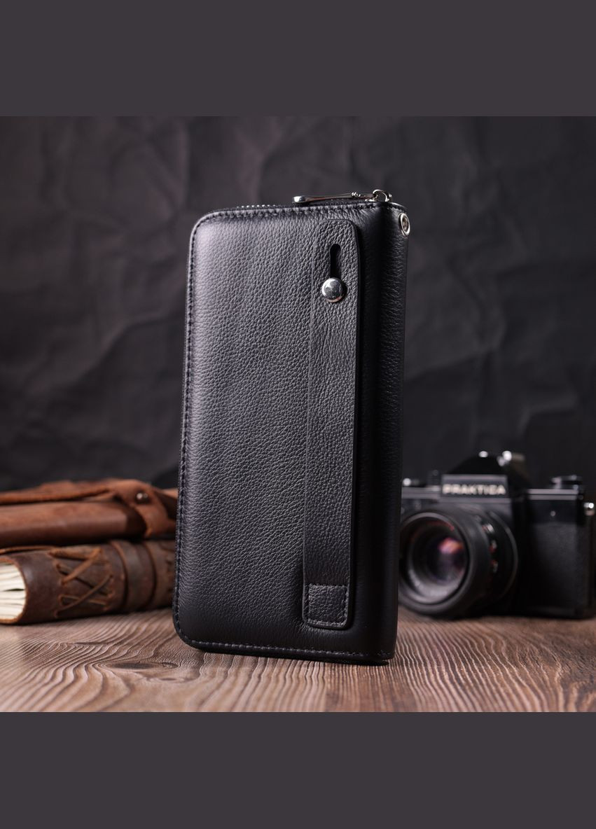 Универсальный кошелек-клатч на одно отделение из натуральной кожи 20х10х2 см 22559 st leather (329196407)