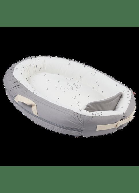 Кокон для сну з обмежувачем "BABY NEST PREMIUM", Grey Flying, колір сірий (11008156-Grey-Flying) VOKSI (307404205)
