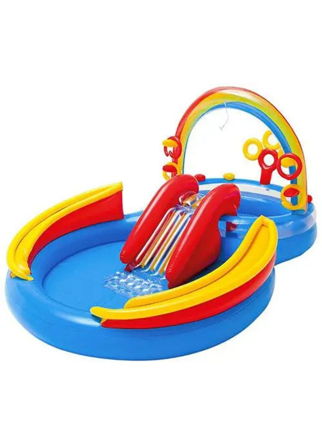 Ігровий центр 57453 Веселка 297*133*135 см Intex (330487176)