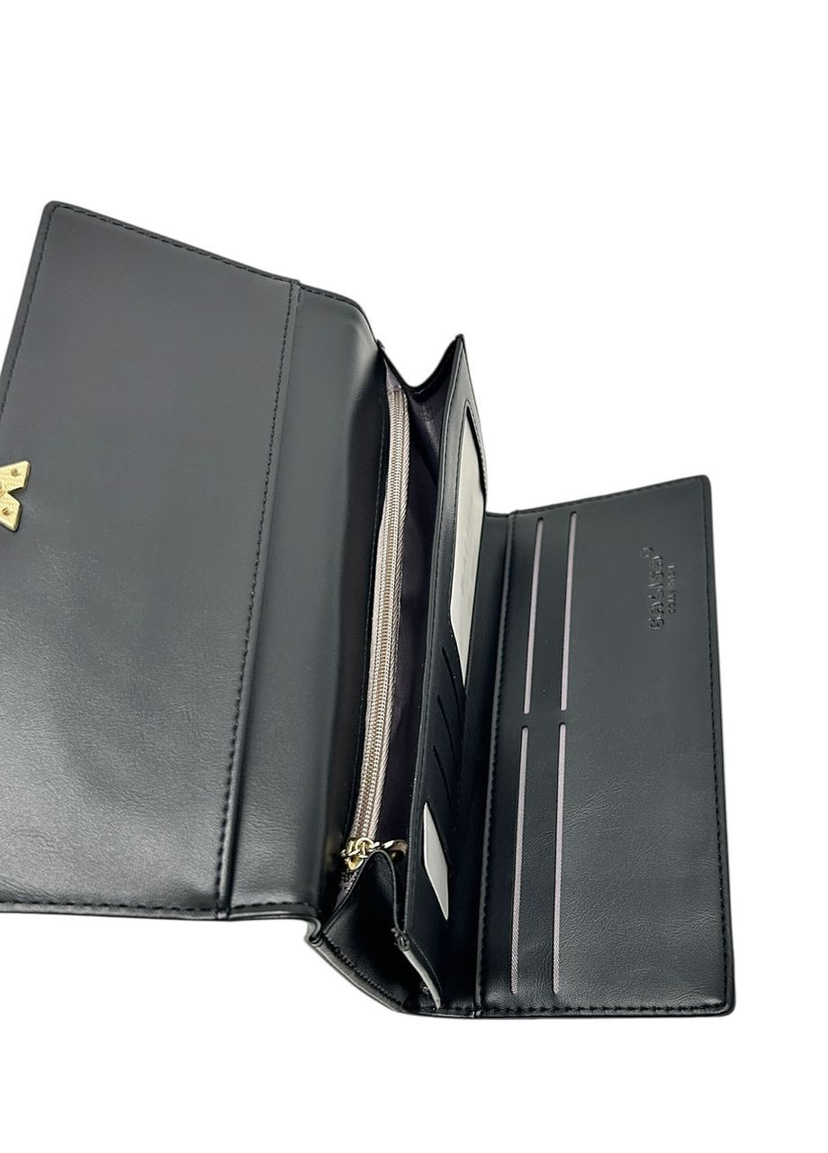 Жіночий гаманець з еко-шкіри Balisa C5098-005 чорний 19 х 9.5 х 3 Cossni (367263574)