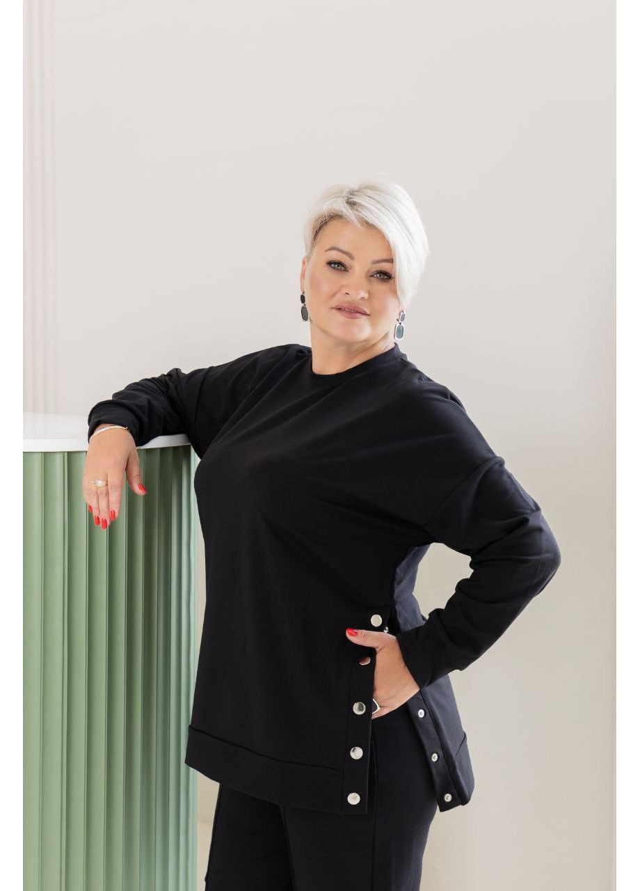 Женский трикотажный костюм с туникой (размерная сетка в описании) GD/GL Модний простір (364965905)