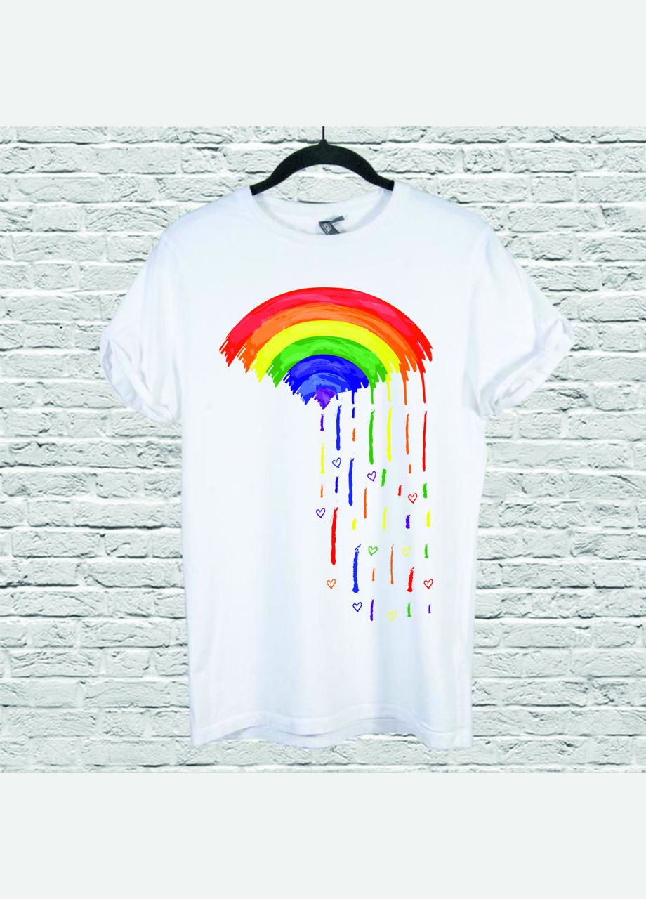 Футболка YOUstyle Love Rainbow 0057 Gildan (279540637)