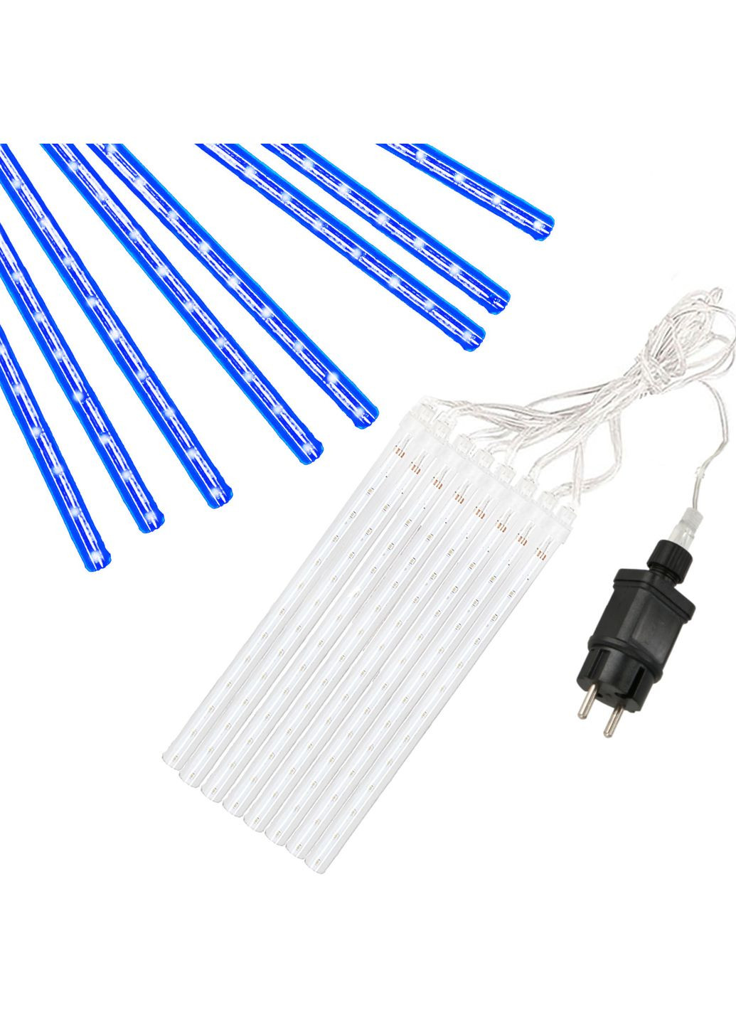 Гирлянда метеоритный дождь 3 м 144 LED Blue Springos CL1215 (323163892)