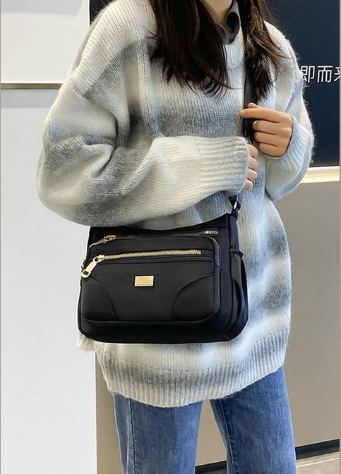 Женская сумка 2023 кросс-боди черная No Brand (292631164)