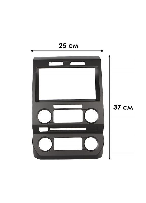 Штатний комплект рамка 9" + фішка для Ford F150 Raptor 2015+ Тип А 9" (1234-300) Форд з Can-Bus 2 шт. Lesko (349730047)