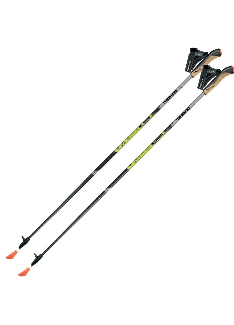 Палиці для скандинавської ходьби X-5 Black/Yellow 130 (7008351131300) () Gabel DAS301687 (380871007)