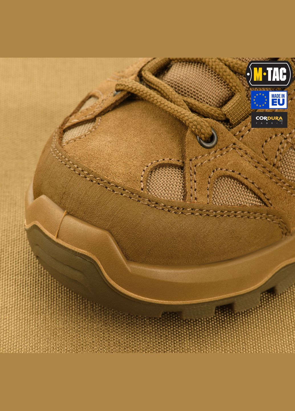 Кроссовки тактические демисезонные койоты () M-TAC (303414981)