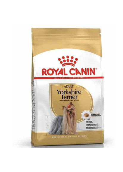 Сухой корм Yorkshire Terrier Adult для собак породы йоркширский терьер 1,5 кг (3051015) Royal Canin (279572761)