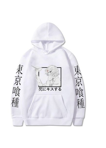 Худі, біла аніме для підлітка дівчинки 2789018736 размер см Thrasher (365761393)