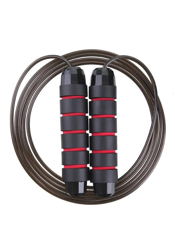 Регулируемая скоростная скакалка из стальной проволоки с ПВХ-покрытием 280см PowerPlay (296107847)