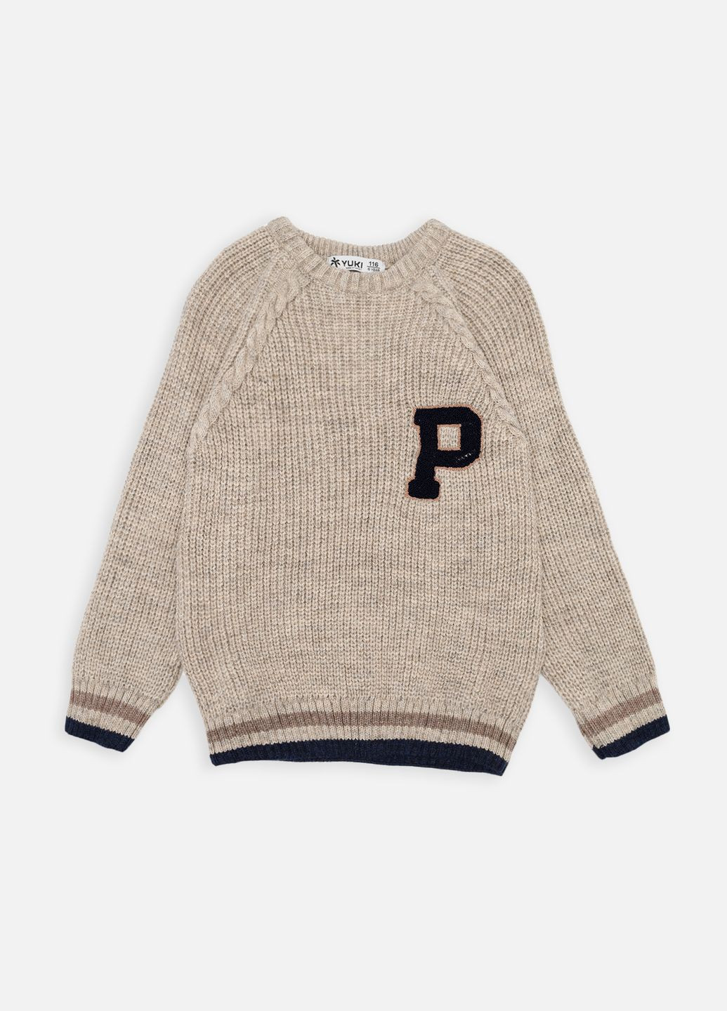 Джемпер для хлопчика колір бежевий ЦБ-00256858 Yuki (299915699)