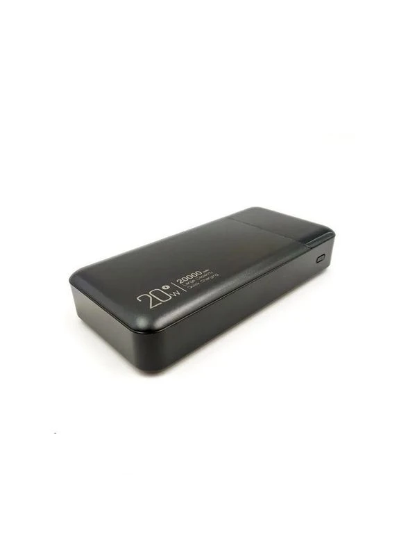 Зовнішній акумулятор 20W fast charging (PD20W/QC18W) digital light display 20000mAh Black (6920680834648) XO PR192 (361348527)