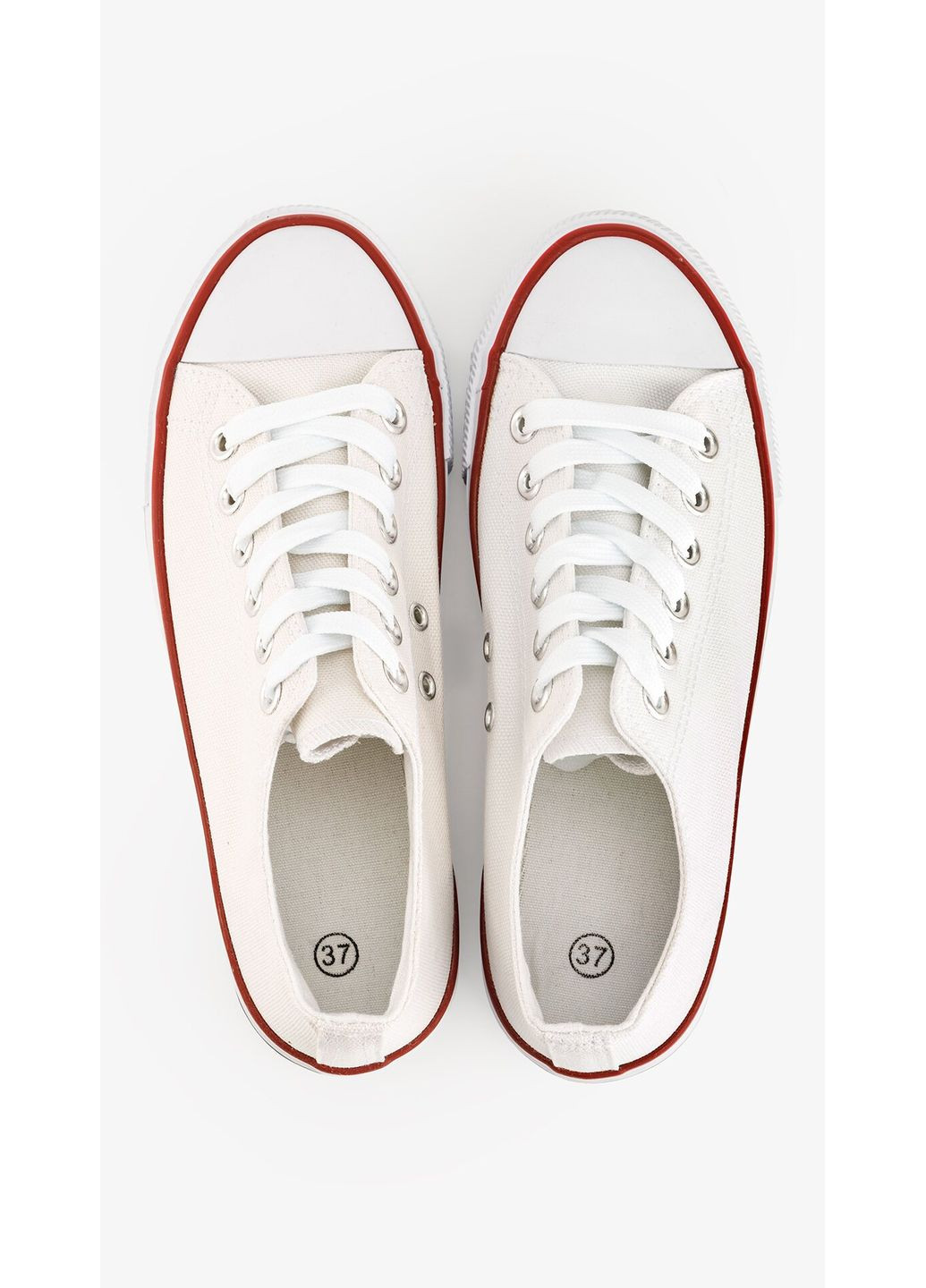 Білі кеди жіночі 888-1 shop (2000999258602) No Brand