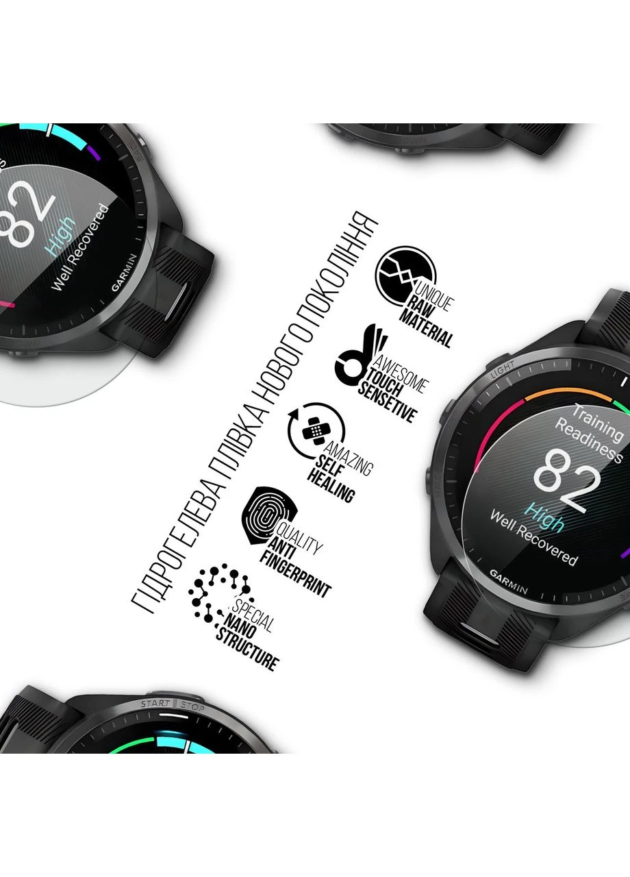 Гідрогелева плівка для Garmin Frorerunner 965 6 шт. (ARM86955) KLB ArmorStandart (390054387)
