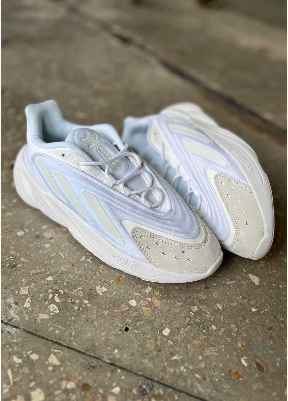 Білі Осінні кросівки чоловічі adidas ozelia white адідас озелія No Brand