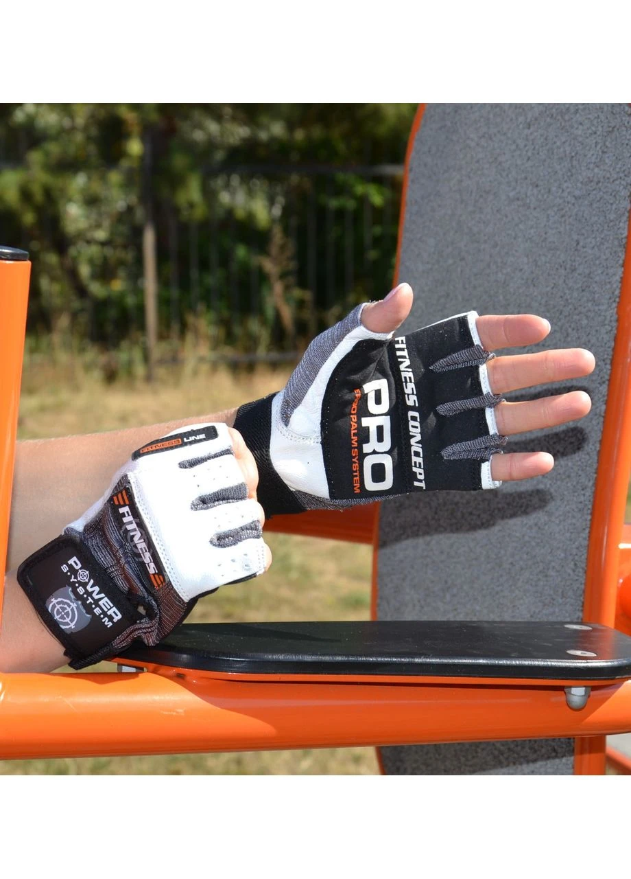 Перчатки для фитнеса PS-2300 Fitness Grey/White Power System (396885834)