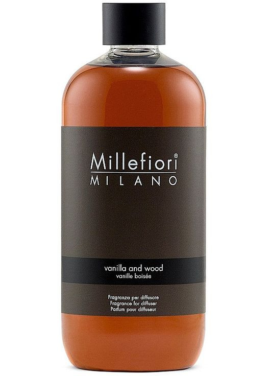 Наполнение для аромадиффузора Natural Vanilla & Wood Diffuser Refill 250ml (1158386-147498) Millefiori (368622250)