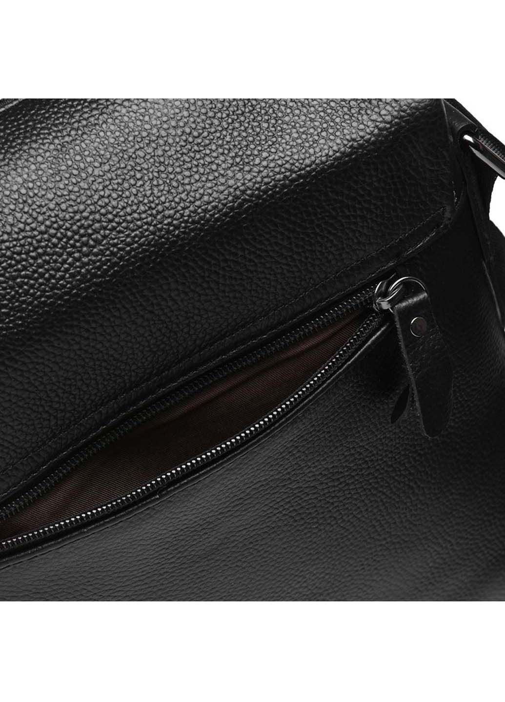 Сумка Borsa Leather k18146-black (282718844)