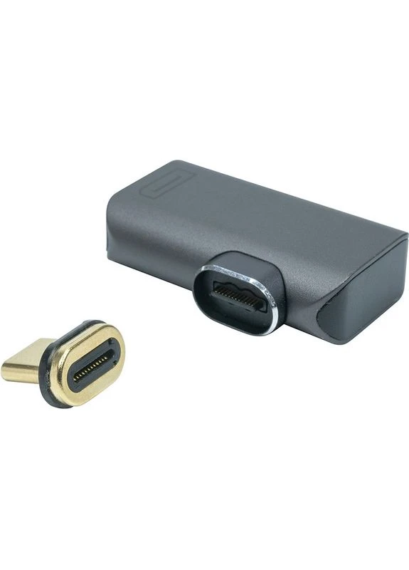 Адаптер USB Type-C - DisplayPort (M/F) Чорний (CA914265) PowerPlant (400429143)