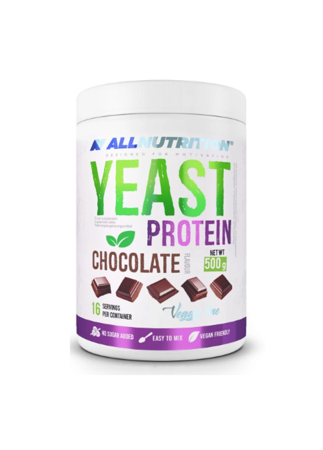 Yeast Protein - 500g Salted Caramel Allnutrition (385922694)