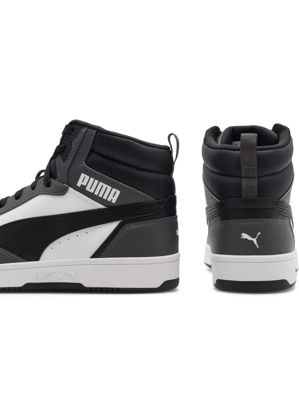 Серые кроссовки бело-серо-черные 39232603 Puma REBOUND V6