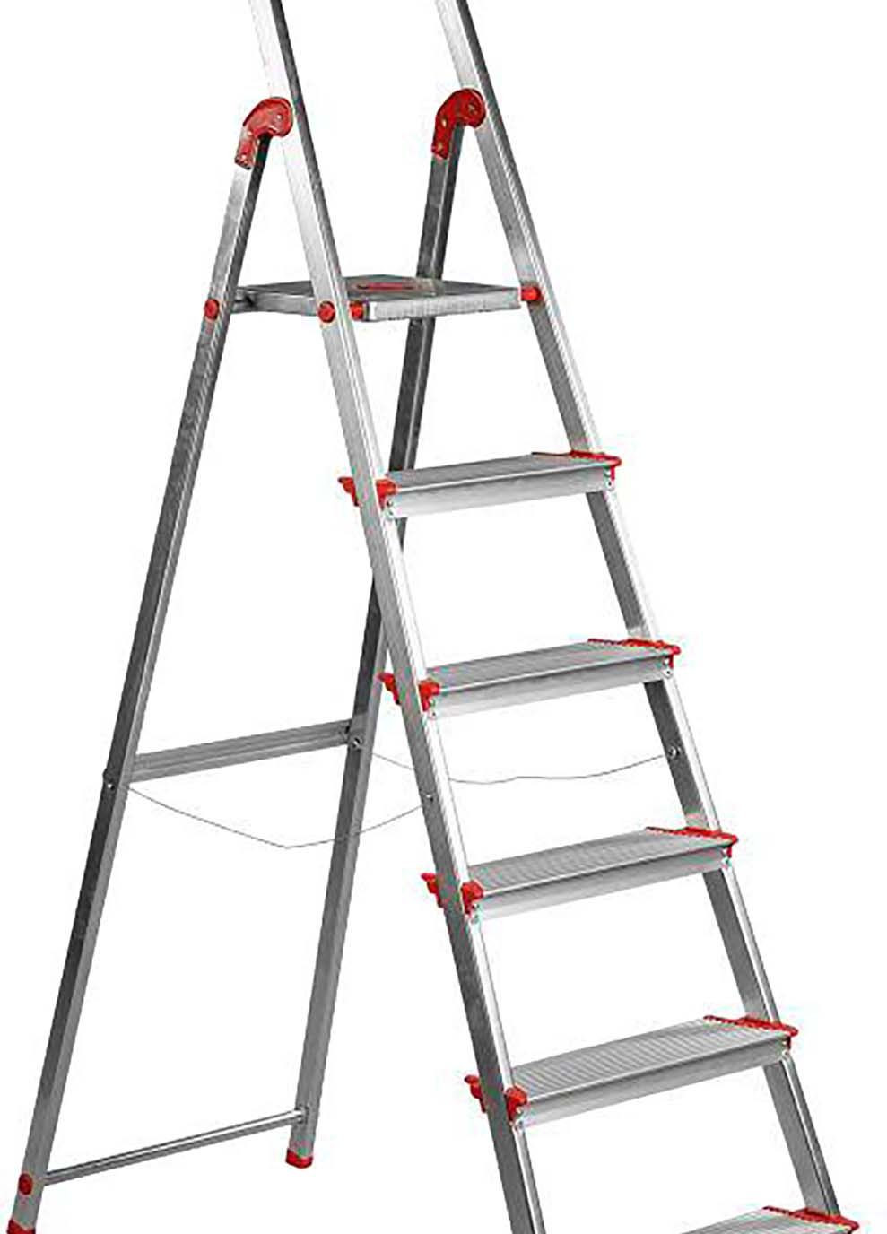 Лестница Escalera Brico 220 6 широких ступеней Серый Rolser (367187986)