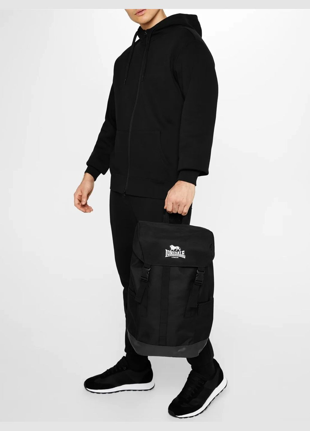 Рюкзак Lonsdale Niagara Eight Pockets Padded Backpack Black (301537308)