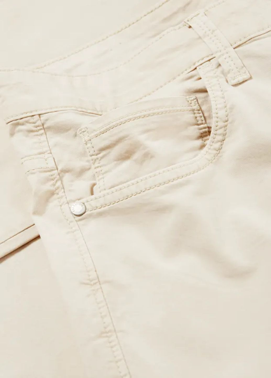 Белые повседневный брюки C&A