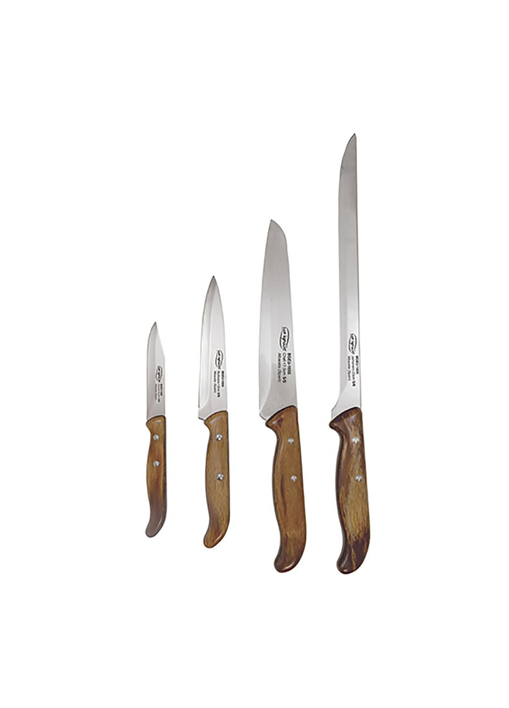 Набор ножей 4 San Ignacio BGEU1655 Bergner комбинированные,