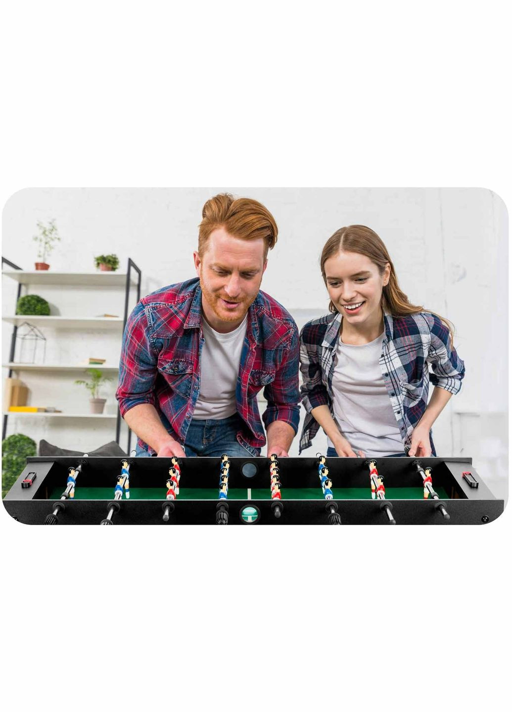Настольный футбол 121 x 61 x 80 см NS-803 черный NEO-SPORT (329201117)