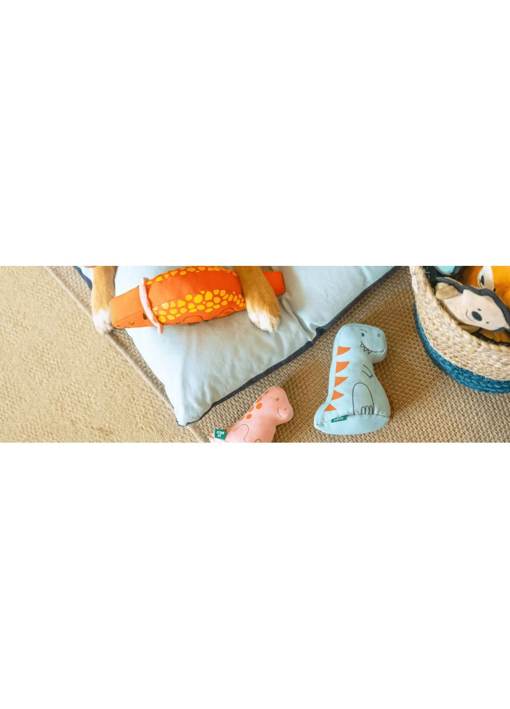 М'яка іграшка для собак Pets Трицератопс Beco (390426956)