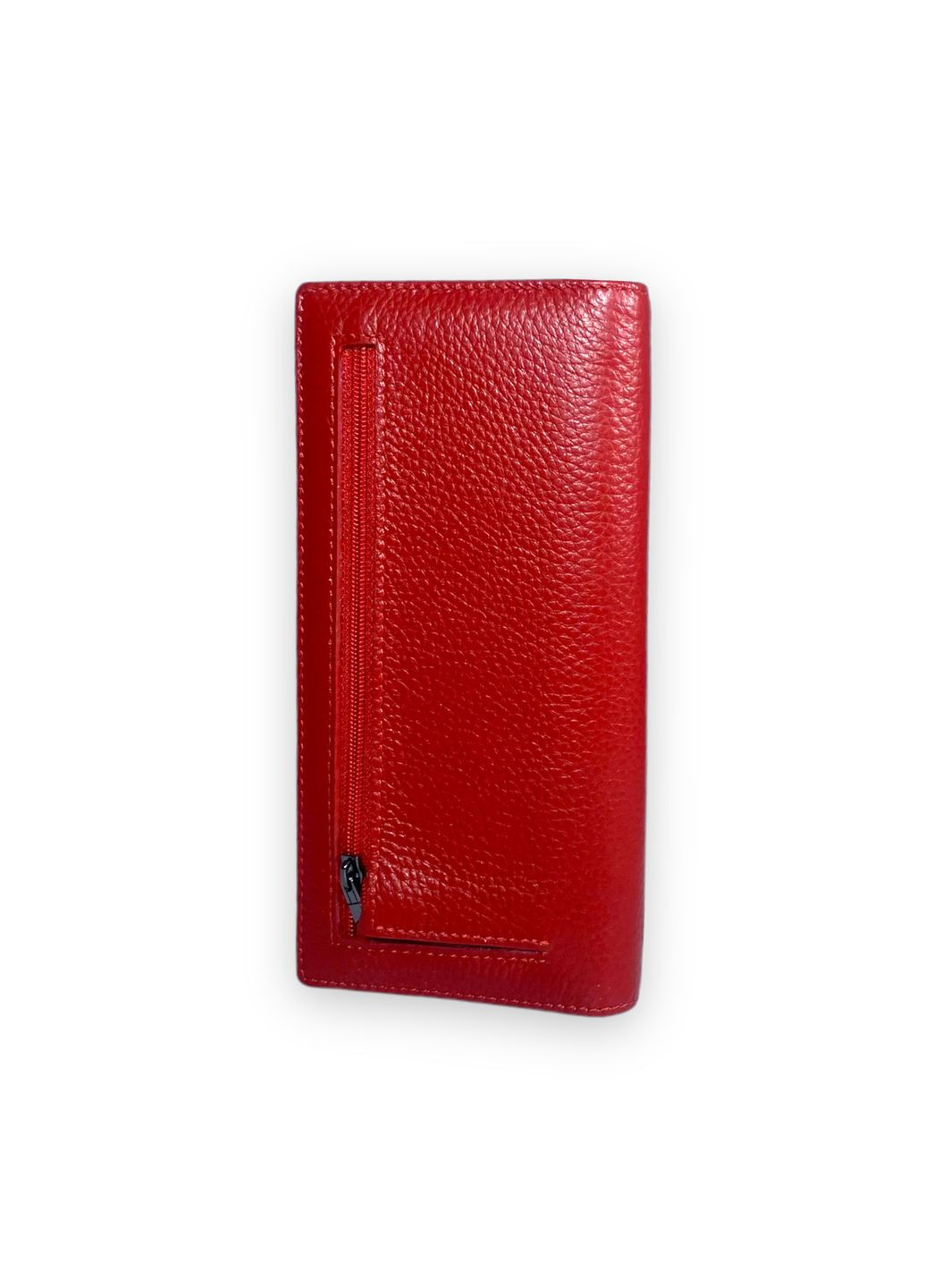 Жіночий гаманець натуральна шкіра 3 відділи для купюр 10 осередків для карт розмір: 18.5*9.5*2 см червоний Cardinal (266911706)