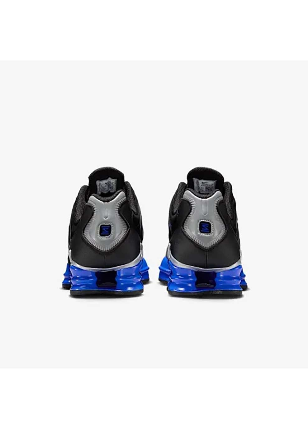 Черные демисезонные мужские кроссовки shox tl racer blue черный Nike