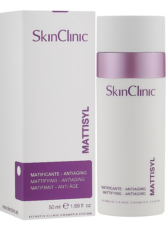 Матировочный антивозрастной крем для лица Mattisyl Cream 50ml (953160-23510) SkinClinic (368744293)